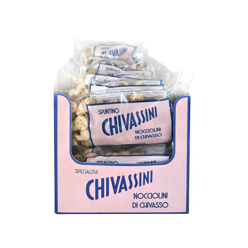 Chivassini - Nocciolini di Chivasso MONOPORZIONE 32pz